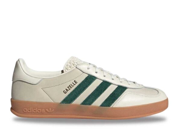 adidas Gazelle Indoor Emmi Off White Dark Green ID2567 - Arviolet photo 1
