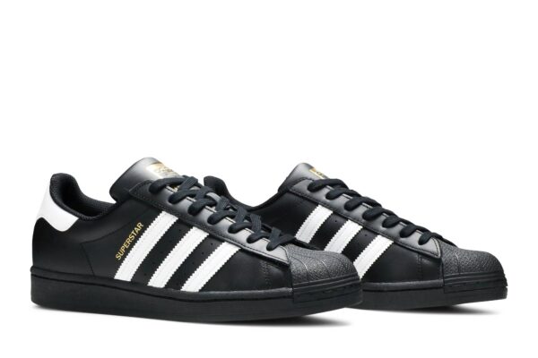 adidas Superstar Core Black Cloud White Gold EG4959 - Arviolet photo 8