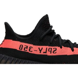 adidas Yeezy Boost 350 V2 Core Black Red BY9612 - Arviolet photo 2