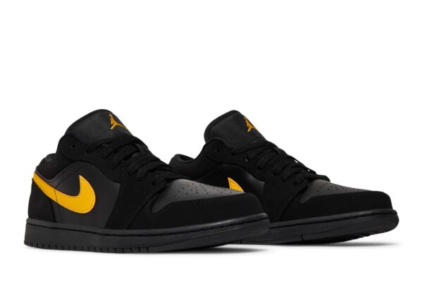 Jordan 1 Low Black University Gold 553558-071 - Arviolet photo 8
