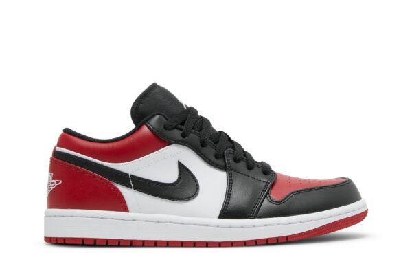 Jordan 1 Low Bred Toe 553558-612 - Arviolet photo 1