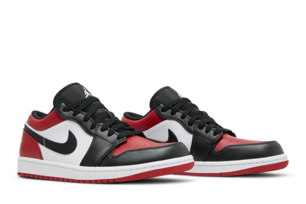 Jordan 1 Low Bred Toe 553558-612 - Arviolet photo 8