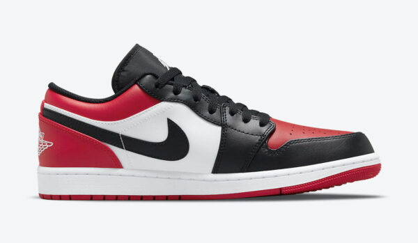 Jordan 1 Low Bred Toe 5553558-612 - Arviolet photo 2