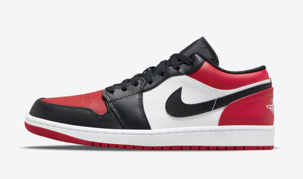 Jordan 1 Low Bred Toe 5553558-612 - Arviolet photo 3