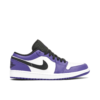 Jordan 1 Low Court Purple White 553558-500 - Arviolet photo 1