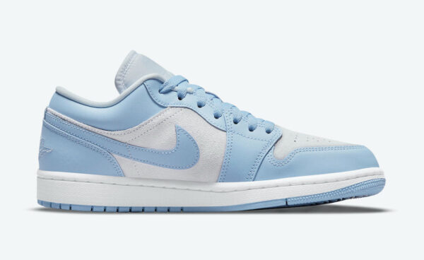 Jordan 1 Low Football Grey Aluminum (Women's) DC0774-050 - Arviolet photo 3