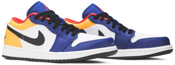 Jordan 1 Low Royal Yellow 553558-123 - Arviolet photo 3