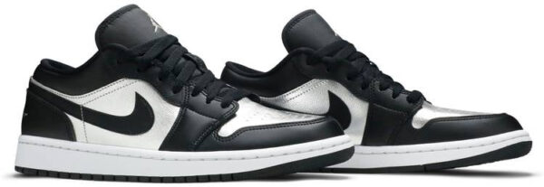 Jordan 1 Low SE Black Metallic Silver (Women's) DA5551-001 - Arviolet photo 5