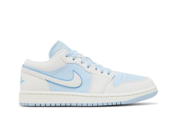 Jordan 1 Low SE Reverse Ice Blue (Women's) DV1299-104 - Arviolet photo 1
