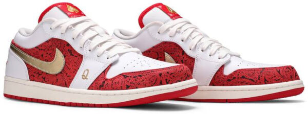 Jordan 1 Low Spades DJ5185-100 - Arviolet photo 5