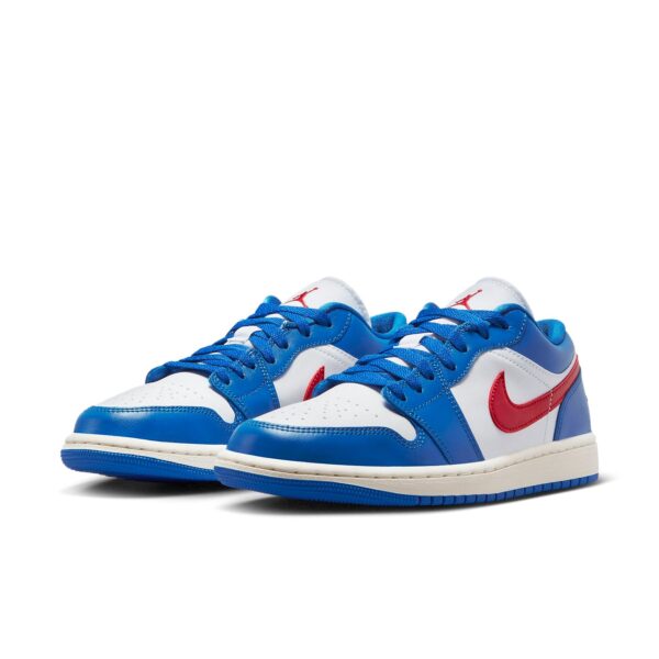 Jordan 1 Low Sport Blue Gym Red (Women's) DC0774-416 - Arviolet photo 2
