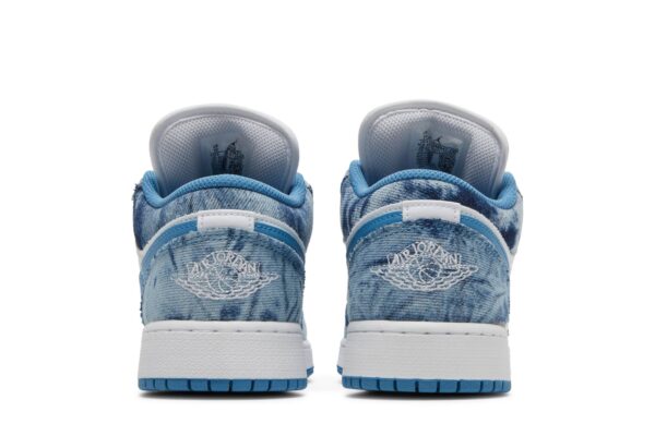 Jordan 1 Low Washed Denim (GS) DM8947-100 - Arviolet photo 6