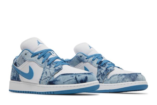 Jordan 1 Low Washed Denim (GS) DM8947-100 - Arviolet photo 8
