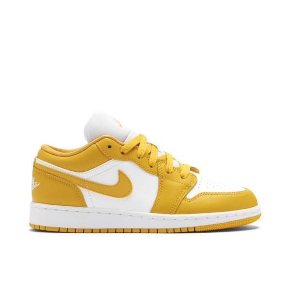 Jordan 1 Low White Pollen (GS) 553560-171 - Arviolet photo 1