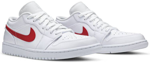 Jordan 1 Low White University Red (Women's) AO9944-161 - Arviolet photo 4