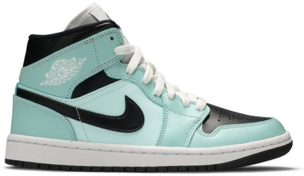 Jordan 1 Mid Aqua Blue Tint (Women's) BQ6472-300 - Arviolet photo 2
