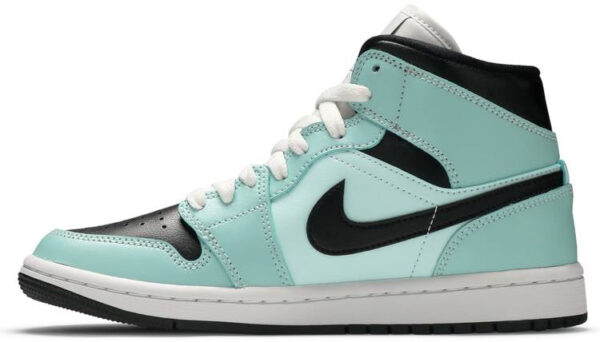 Jordan 1 Mid Aqua Blue Tint (Women's) BQ6472-300 - Arviolet photo 3