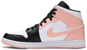 Jordan 1 Mid Arctic Orange Black Toe 554724-133 - Arviolet photo 2