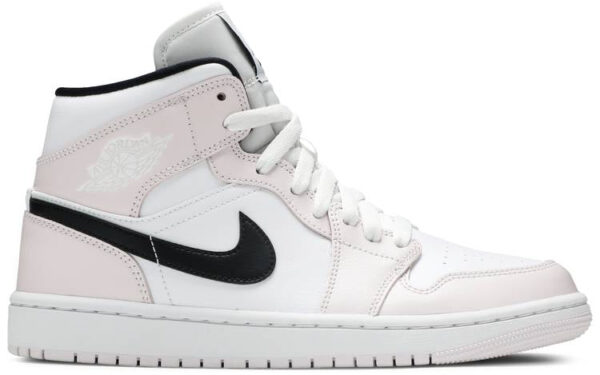 Jordan 1 Mid Barely Rose (Women's) BQ6472-500 - Arviolet photo 1