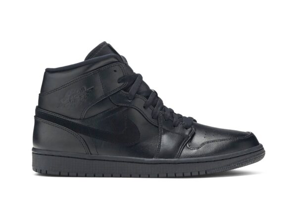 Jordan 1 Mid Black 554724-090 - Arviolet photo 1