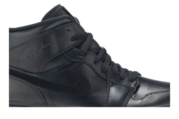 Jordan 1 Mid Black 554724-090 - Arviolet photo 2