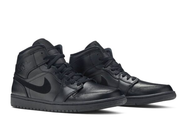 Jordan 1 Mid Black 554724-090 - Arviolet photo 8