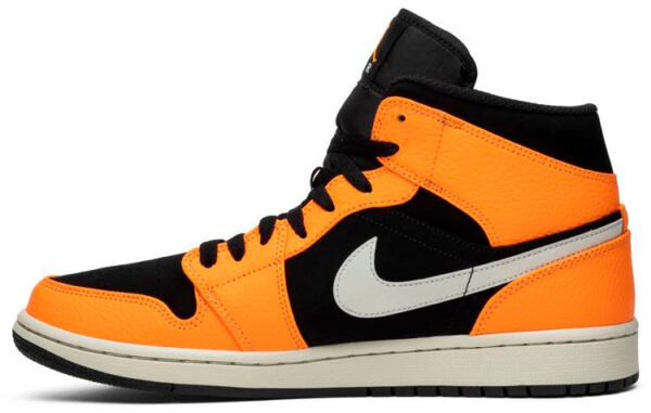 Jordan 1 Mid Black Cone 554724-062 - Arviolet photo 4