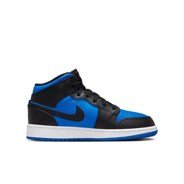 Jordan 1 Mid Black Royal Blue (GS) DQ8423-042 - Arviolet photo 3
