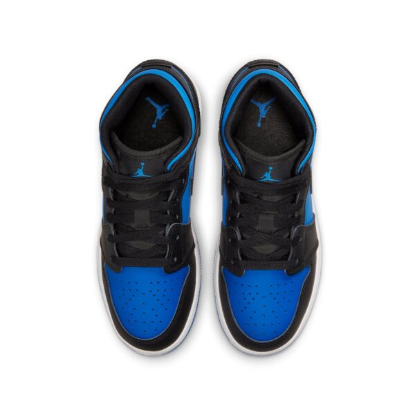 Jordan 1 Mid Black Royal Blue (GS) DQ8423-042 - Arviolet photo 5