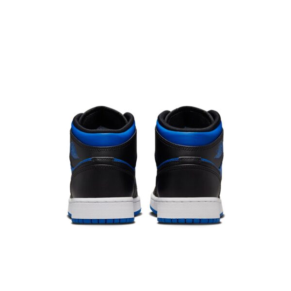Jordan 1 Mid Black Royal Blue (GS) DQ8423-042 - Arviolet photo 6