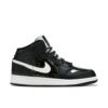 Jordan 1 Mid Black Speckle (GS) AV5174-001 - Arviolet photo 1