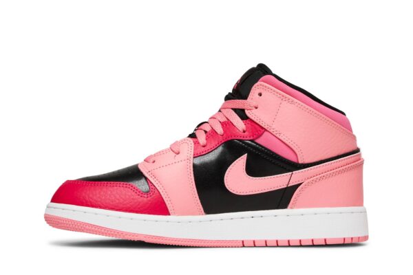 Jordan 1 Mid Coral Chalk (GS) 554725-662 - Arviolet photo 3