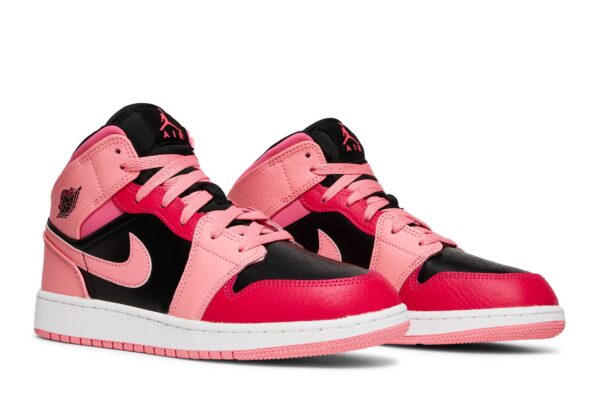Jordan 1 Mid Coral Chalk (GS) 554725-662 - Arviolet photo 8