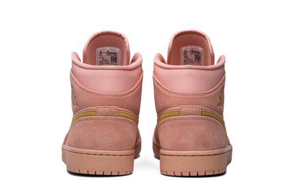 Jordan 1 Mid Coral Gold 852542-600 - Arviolet photo 6