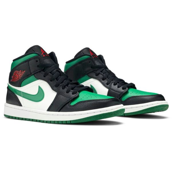 Jordan 1 Mid Green Toe 554724-067 - Arviolet photo 8