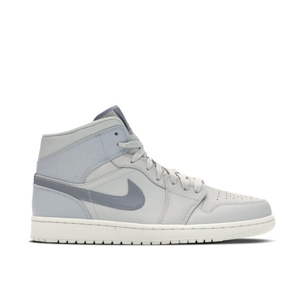 Jordan 1 Mid Light Bone 852542-003 - Arviolet photo 1