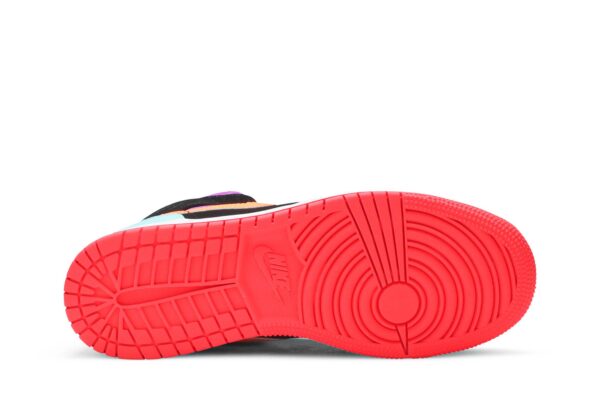 Jordan 1 Mid Multi-Color (GS) 554725-083 - Arviolet photo 4
