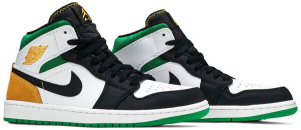 Jordan 1 Mid Oakland 852542-101 - Arviolet photo 3
