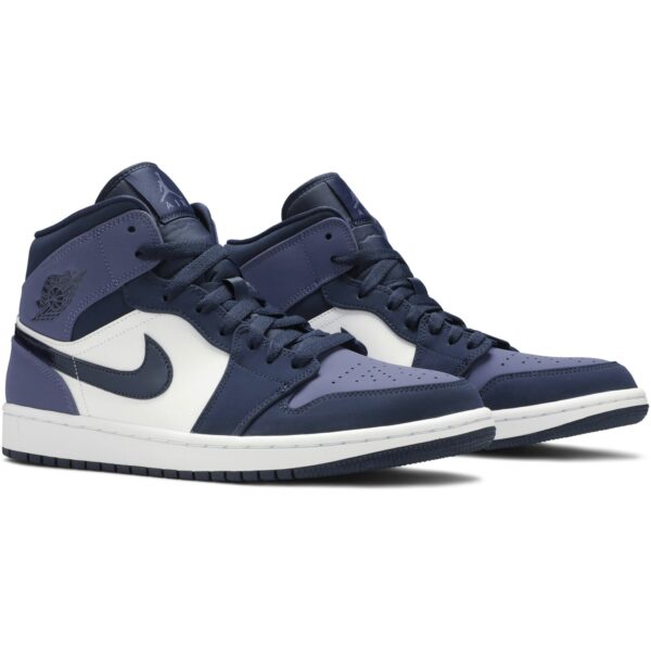 Jordan 1 Mid Obsidian Sanded Purple 554724-445 - Arviolet photo 8