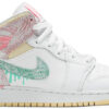 Jordan 1 Mid Paint Drip (GS) DD1666-100 - Arviolet photo 1