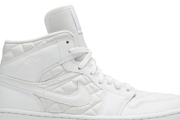 Jordan 1 Mid Quilted White (Women's) DB6078-100 - Arviolet photo 2