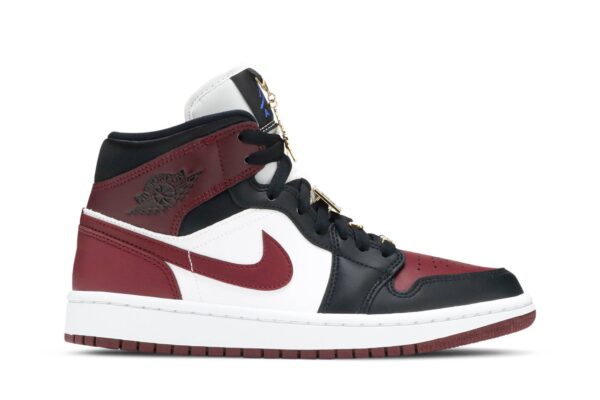 Jordan 1 Mid SE Black Dark Beetroot (Women's) CZ4385-016 - Arviolet photo 1