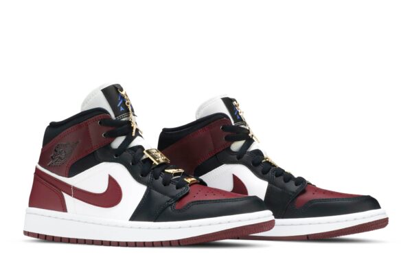 Jordan 1 Mid SE Black Dark Beetroot (Women's) CZ4385-016 - Arviolet photo 8