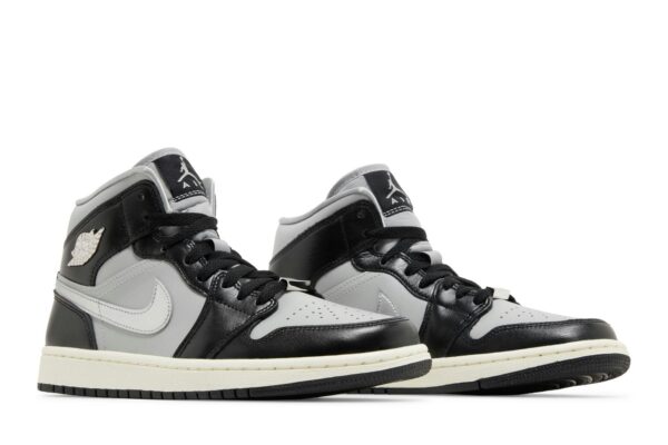 Jordan 1 Mid SE Black Metallic Silver (Women's) FB9892-002 - Arviolet photo 8