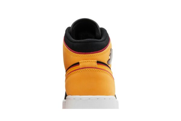 Jordan 1 Mid SE Black Vivid Orange (GS) FJ4924-008 - Arviolet photo 7