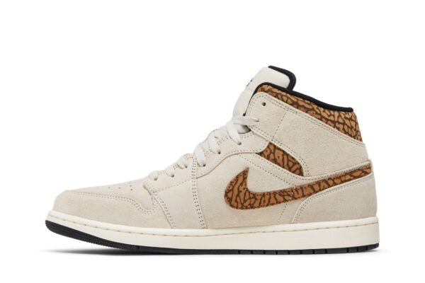 Jordan 1 Mid SE Brown Elephant DZ4129-102 - Arviolet photo 3