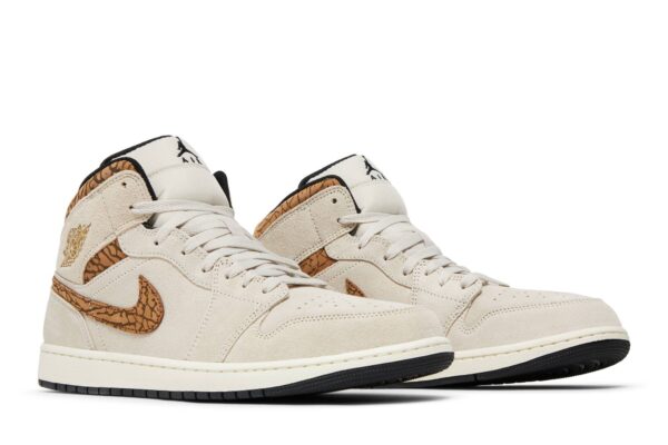 Jordan 1 Mid SE Brown Elephant DZ4129-102 - Arviolet photo 8