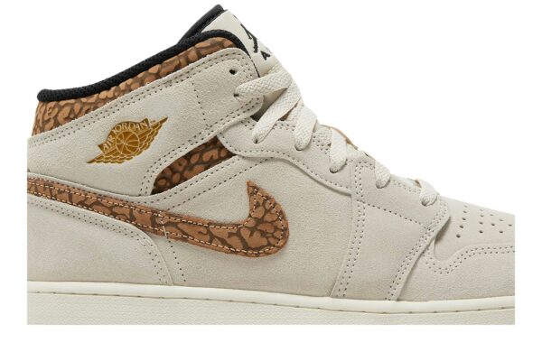 Jordan 1 Mid SE Brown Elephant (GS) DZ5369-102 - Arviolet photo 2