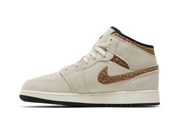 Jordan 1 Mid SE Brown Elephant (GS) DZ5369-102 - Arviolet photo 3