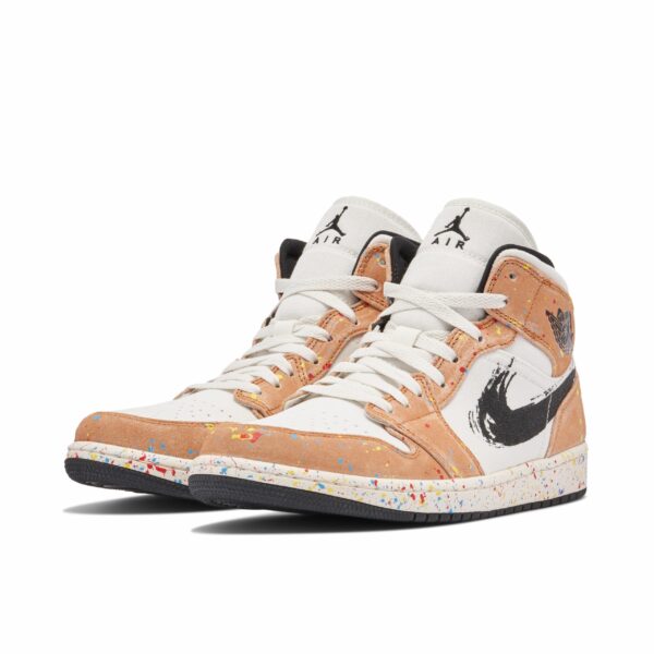 Jordan 1 Mid SE Brushstroke DA8005-100 - Arviolet photo 4